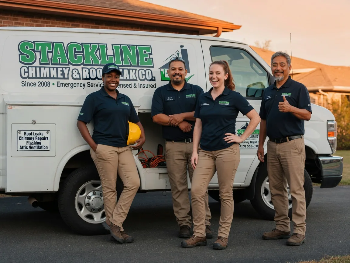Chimney flashing repair company in Riegelwood, NC